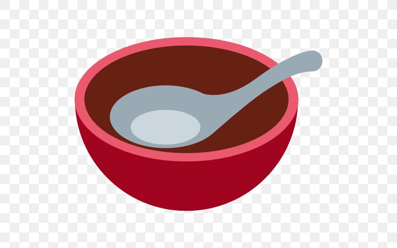 Bowl Emoji Spoon Eating Kitchen, PNG, 512x512px, Bowl, Ceramic, Eating, Emoji, Food Download Free