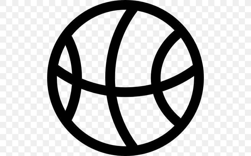 Basketball Sport, PNG, 512x512px, Basketball, Area, Black And White, Brand, Breakaway Rim Download Free