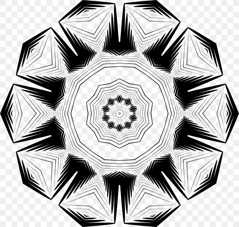 Ornament View-Master, PNG, 2328x2214px, Ornament, Black, Black And White, Geometry, Monochrome Download Free