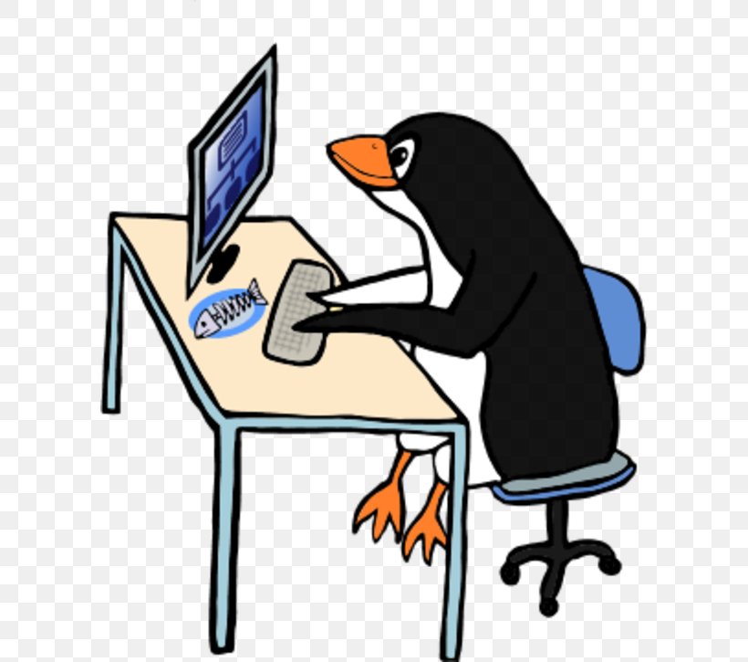 Penguin Computer Clip Art, PNG, 600x725px, Penguin, Artwork, Beak, Computer, Computer Network Download Free