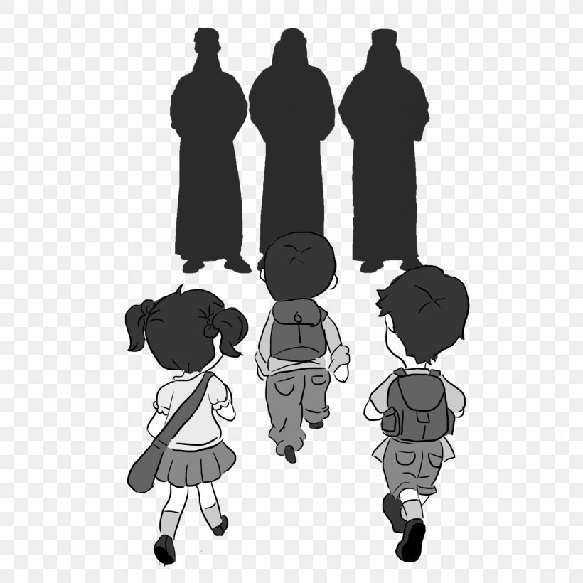Product Design Silhouette Cartoon Literature, PNG, 1500x1500px, Silhouette, Award, Behavior, Black And White, Cartoon Download Free