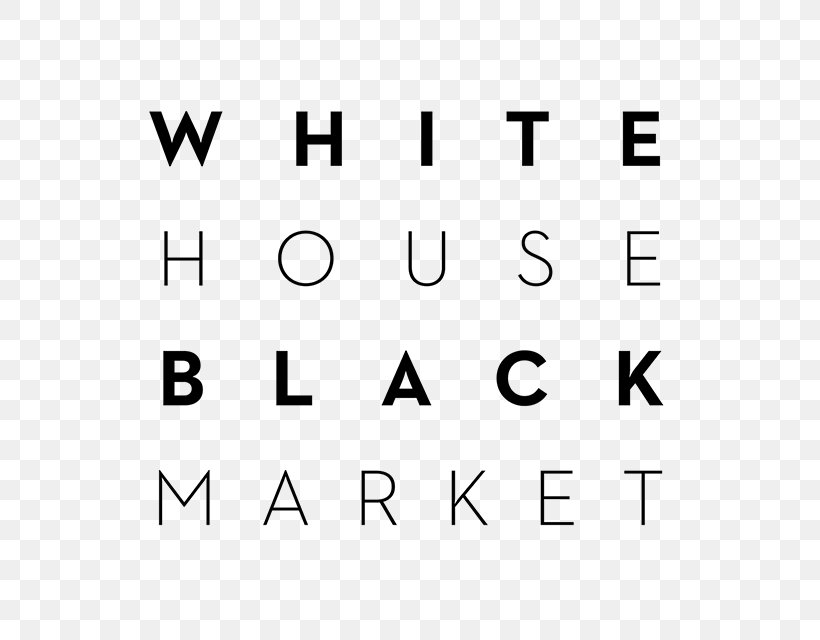 White House Black Market Retail Chico's Clothing Shopping Centre, PNG, 640x640px, White House Black Market, Area, Black, Black And White, Brand Download Free