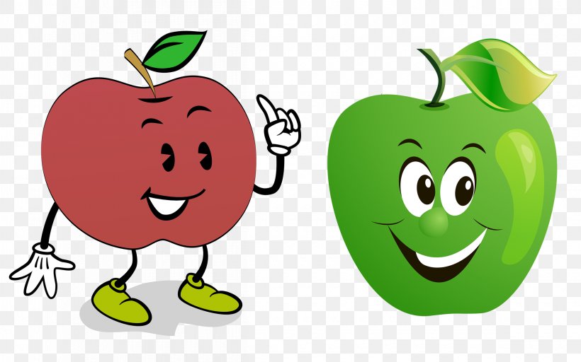 Apple Cartoon Clip Art, PNG, 2400x1500px, Apple, Animation, Area, Auglis, Cartoon Download Free