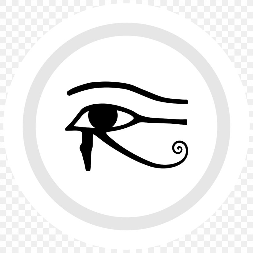 Ancient Egypt Eye Of Horus Human Eye, PNG, 1024x1024px, Ancient Egypt, Ancient Egyptian Deities, Ancient Egyptian Religion, Black And White, Brand Download Free