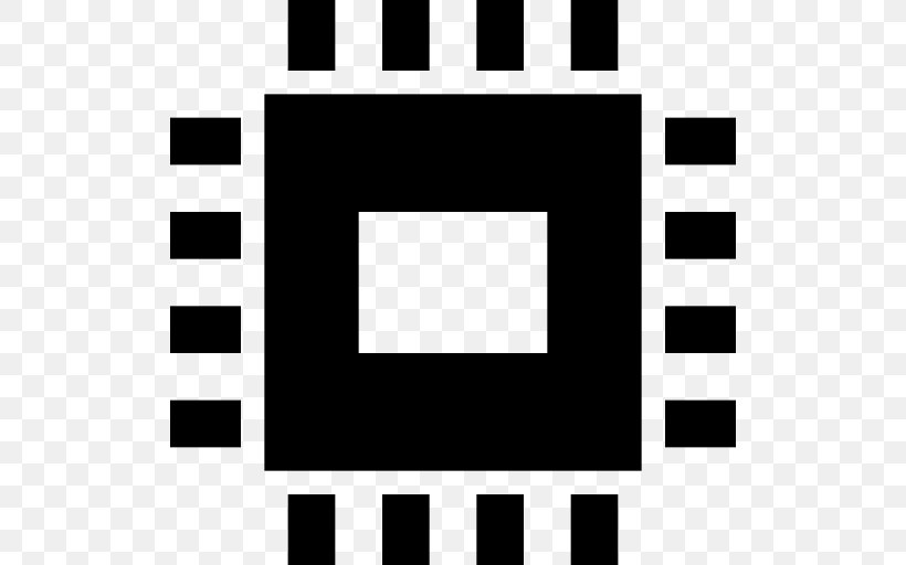 Electronics Printed Circuit Board Central Processing Unit Integrated Circuits & Chips, PNG, 512x512px, Electronics, Area, Black, Black And White, Brand Download Free