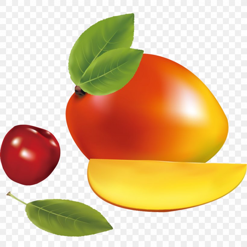 Mango Fruit Cherry, PNG, 1017x1018px, Mango, Apple, Auglis, Cherry, Citrus Download Free