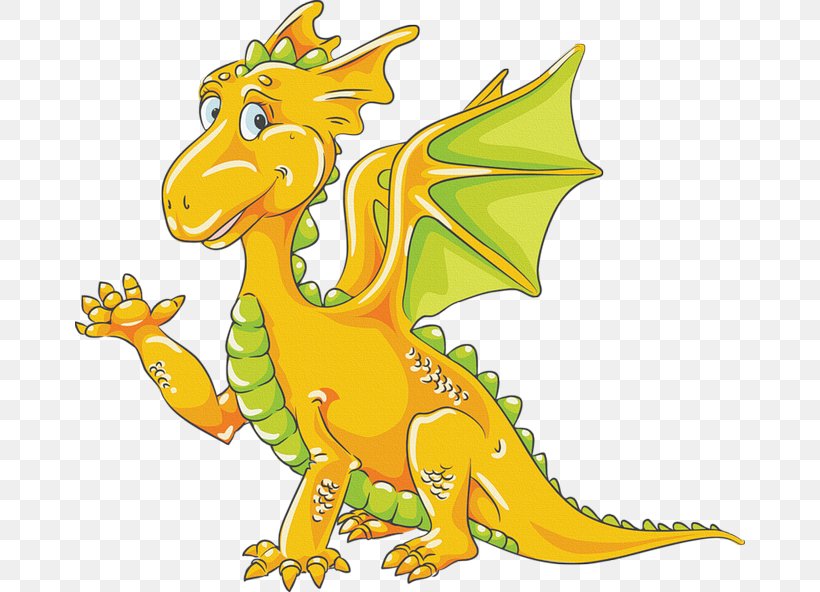 Yellow Dragon Clip Art, Png, 670x592px, Dragon, Animal Figure, Artwork 