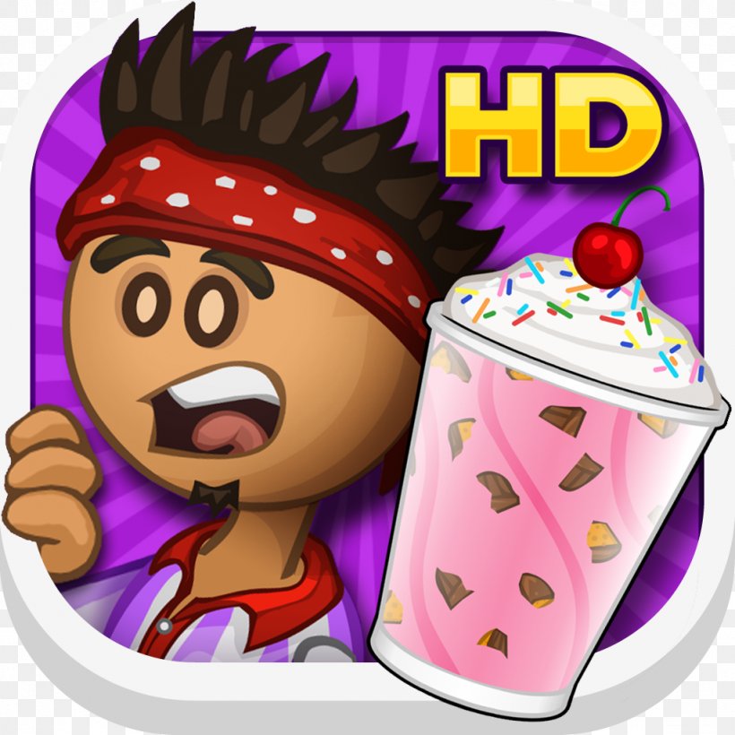 Papa's Freezeria HD Papa's Freezeria To Go! Android Papa Louie Pals Right Ingredients, PNG, 1024x1024px, Android, App Store, Cuisine, Dessert, Flipline Studios Download Free