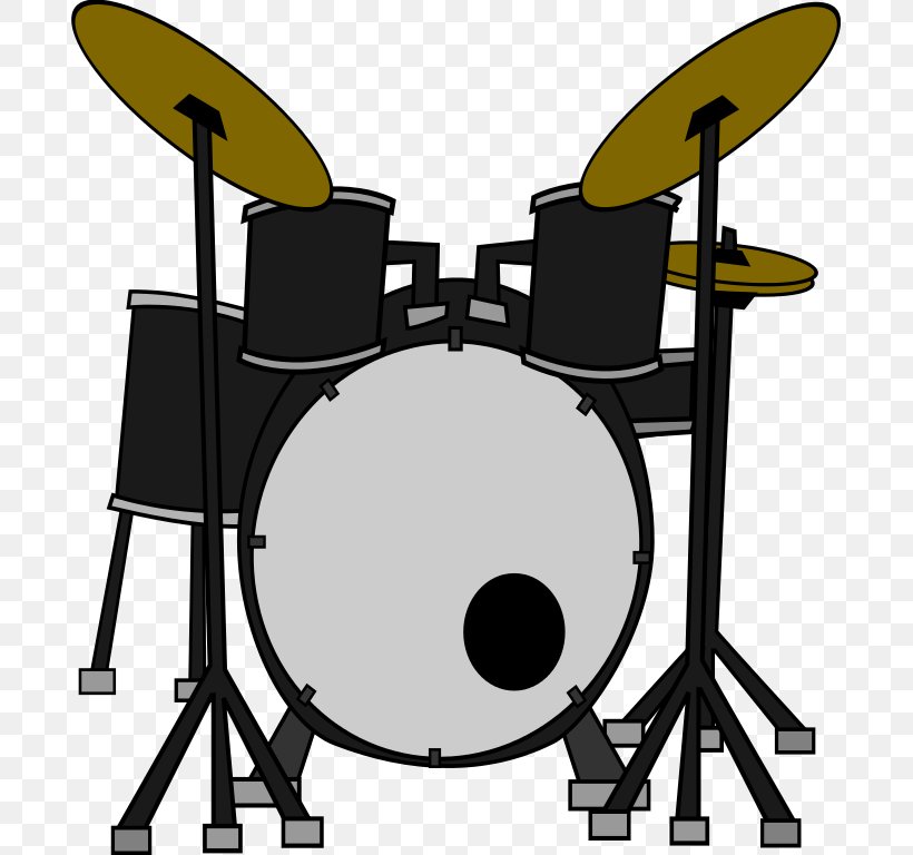 Drums Drummer Clip Art, PNG, 691x768px, Drum, Bass Drum, Black And White, Cymbal, Djembe Download Free