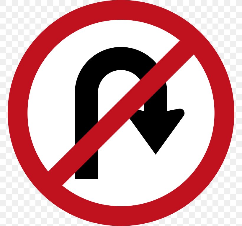 U-turn Traffic Sign Road Signs In Australia, PNG, 768x768px, Uturn, Area, Brand, Driving, Intersection Download Free