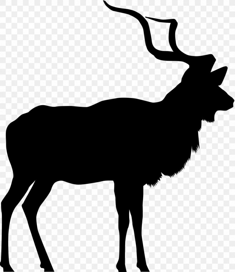 Borders And Frames Silhouette Clip Art, PNG, 884x1024px, Borders And Frames, Antelope, Antler, Art, Black And White Download Free