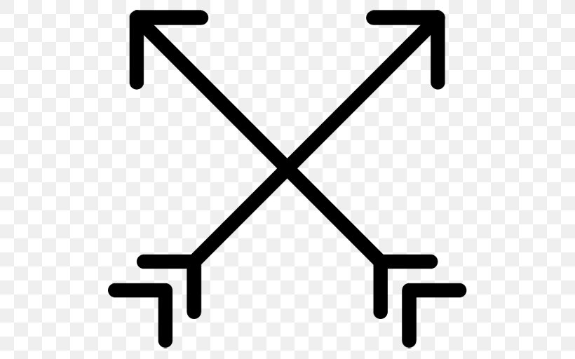 Bow And Arrow Archery Symbol, PNG, 512x512px, Bow And Arrow, Archery, Area, Black, Black And White Download Free
