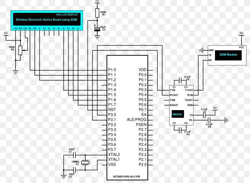 Electronic Component Circuit Diagram Wiring Diagram Electronic Circuit Electronics, PNG, 800x600px, Electronic Component, Area, Bluetooth, Bulletin Board, Circuit Diagram Download Free