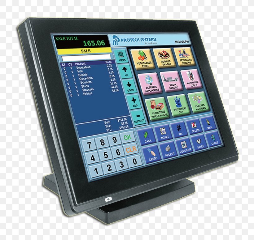 Laptop Point Of Sale Touchscreen Display Device Panel PC, PNG, 776x776px, Laptop, Central Processing Unit, Communication, Computer, Computer Monitors Download Free