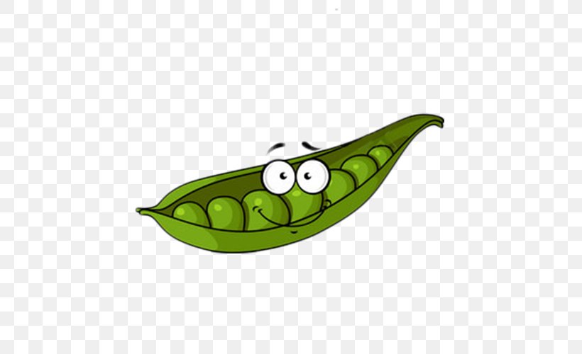 Pea Cartoon Stock Illustration Clip Art, PNG, 500x500px, Pea, Cartoon