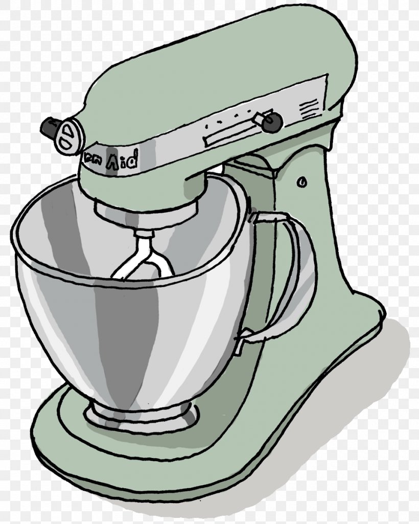 Mixer Small Appliance Kitchen Home Appliance, PNG, 960x1200px, Mixer, Bitter Southerner, Bowl, Drawing, Home Appliance Download Free