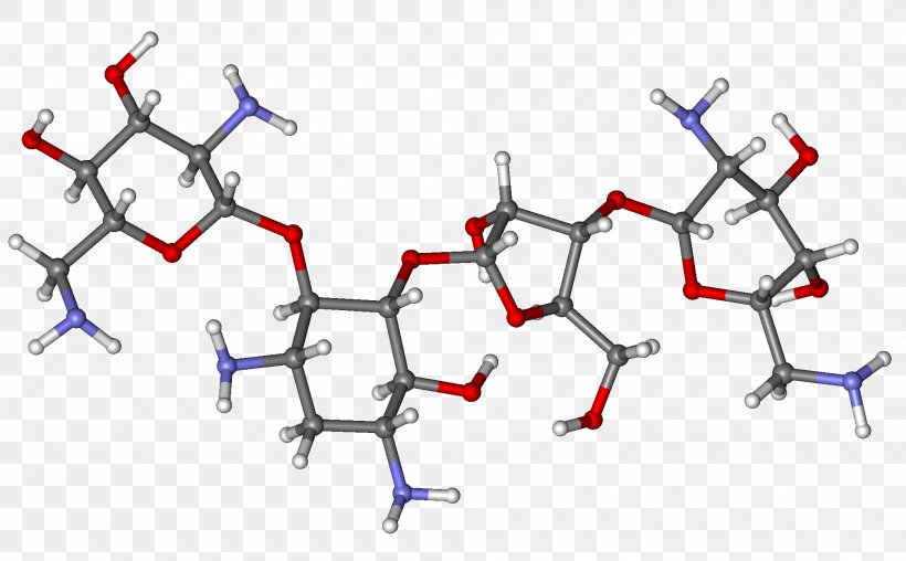 Neomycin Ball-and-stick Model Gentamicin Tobramycin Antibiotics, PNG, 2000x1240px, Neomycin, Aminoglycoside, Antibiotics, Ballandstick Model, Diagram Download Free