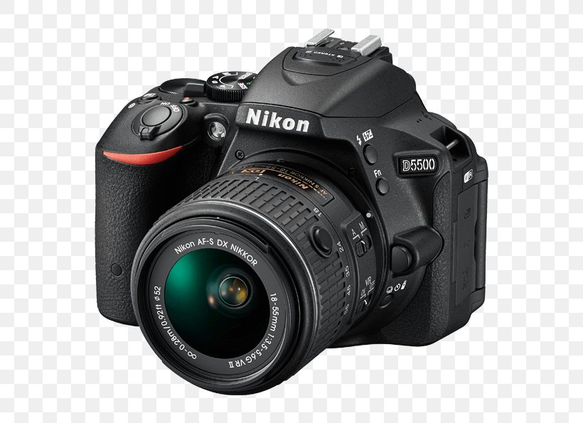 Nikon D5600 Nikon D5500 Digital SLR Nikon DX Format, PNG, 700x595px, Nikon D5600, Camera, Camera Accessory, Camera Lens, Cameras Optics Download Free