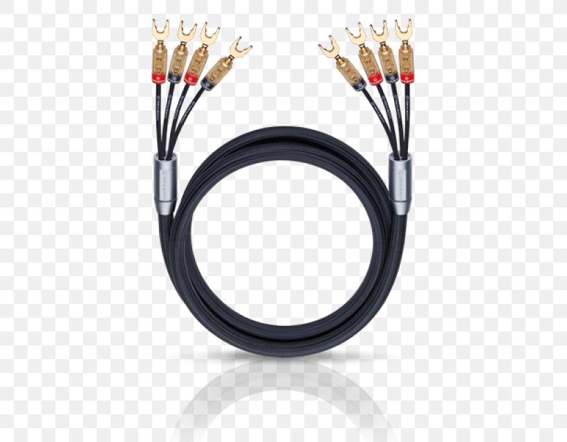 Speaker Wire Electrical Cable Bi-wiring Loudspeaker Bi-amping And Tri-amping, PNG, 640x640px, Speaker Wire, Biamping And Triamping, Biwiring, Cable, Copper Conductor Download Free
