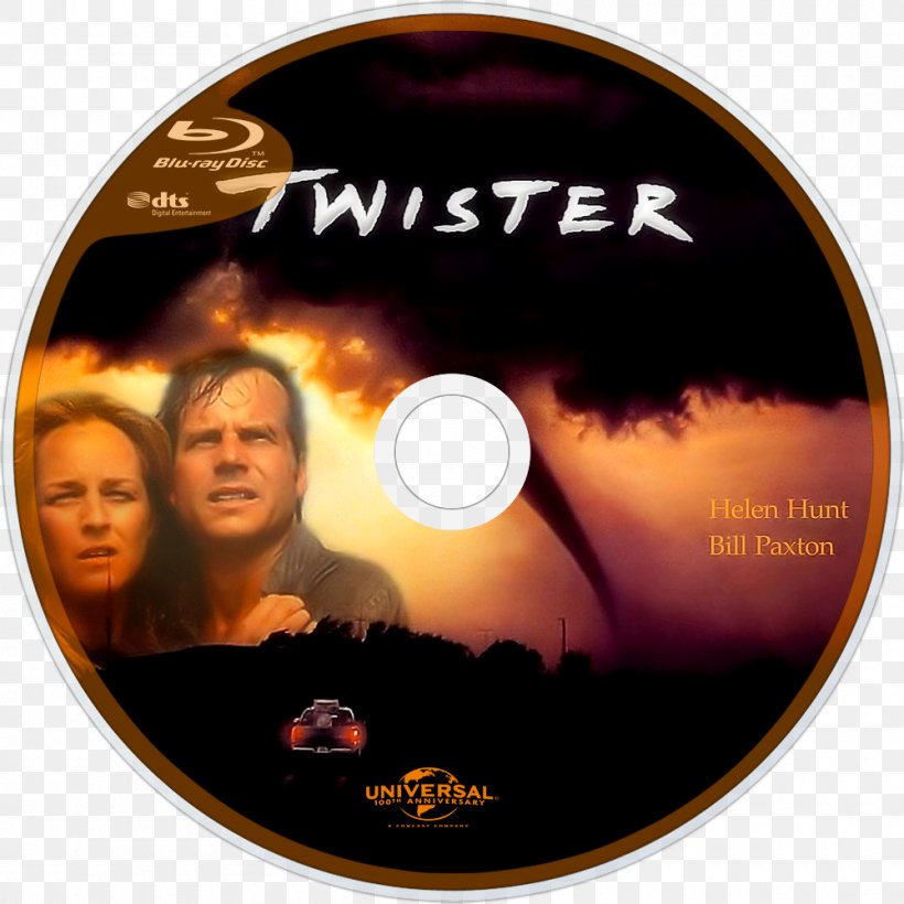 Twister DVD Blu-ray Disc Disaster Film, PNG, 1000x1000px, 1996, Twister, Bluray Disc, Compact Disc, Cover Art Download Free