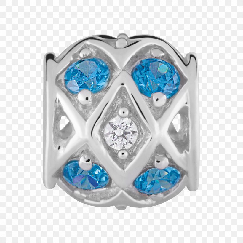 Charm Bracelet Cubic Zirconia Jewellery Silver, PNG, 1000x1000px, Charm Bracelet, Blue, Body Jewelry, Bracelet, Crystal Download Free