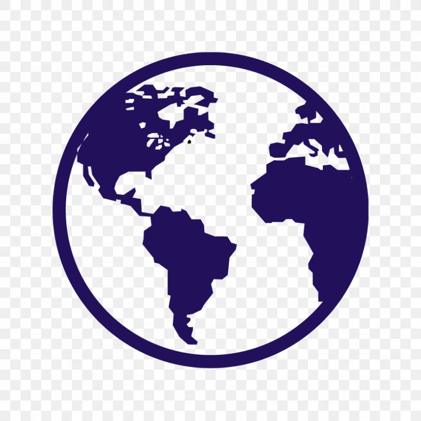 Globe Earth World, PNG, 833x833px, Globe, Earth, Map, Planet, Purple Download Free