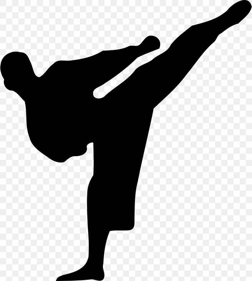 Karate Martial Arts Silhouette Clip Art, PNG, 2153x2400px, Karate, Arm, Black And White, Boxing, Finger Download Free