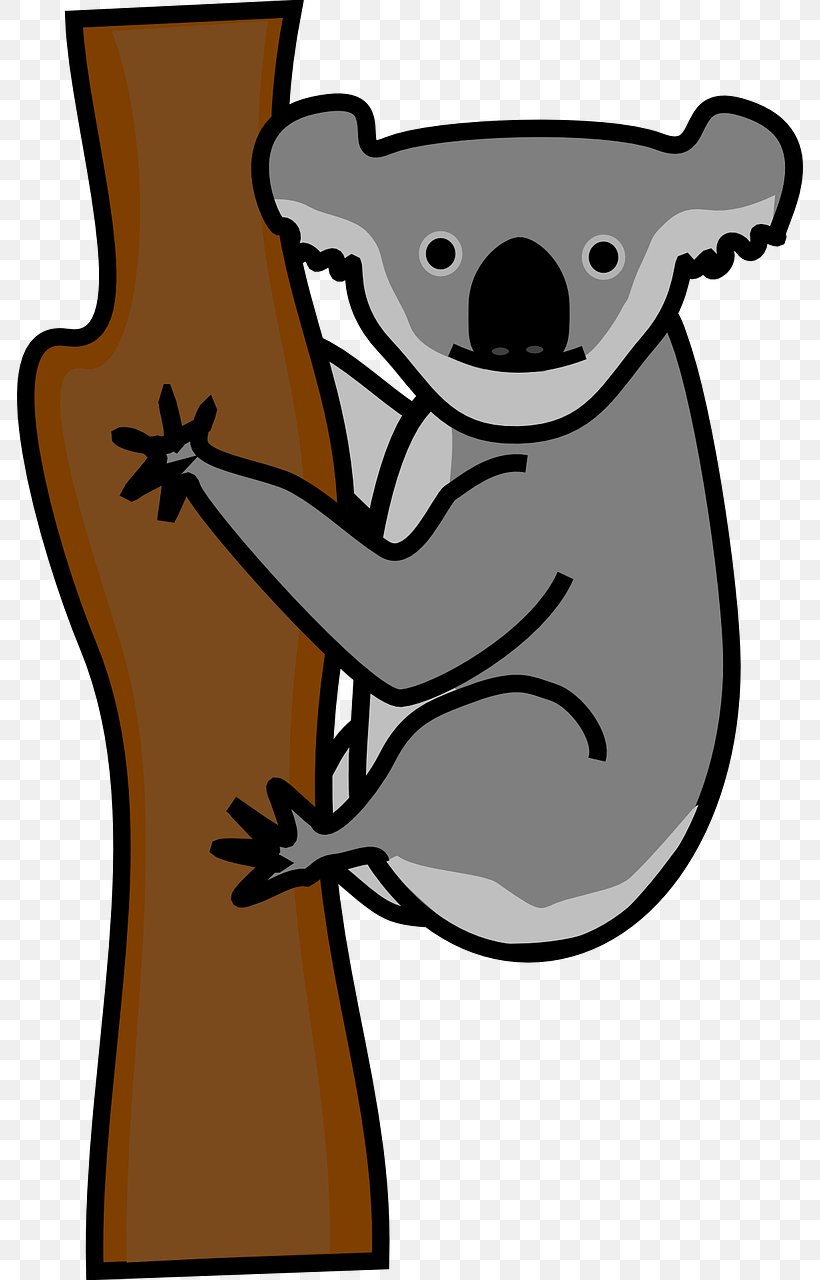 Koala American Black Bear Giant Panda Polar Bear, PNG, 786x1280px, Koala, American Black Bear, Artwork, Bear, Carnivoran Download Free