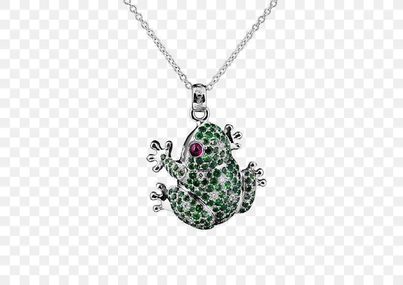 Locket Frog Emerald Necklace Bling-bling, PNG, 500x580px, Locket, Amphibian, Bling Bling, Blingbling, Body Jewellery Download Free