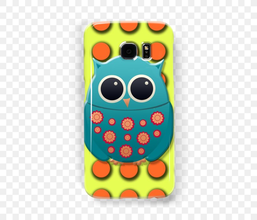Owl IPhone 8 Yellow Blue Green, PNG, 500x700px, Owl, Bird, Bird Of Prey, Blue, Green Download Free