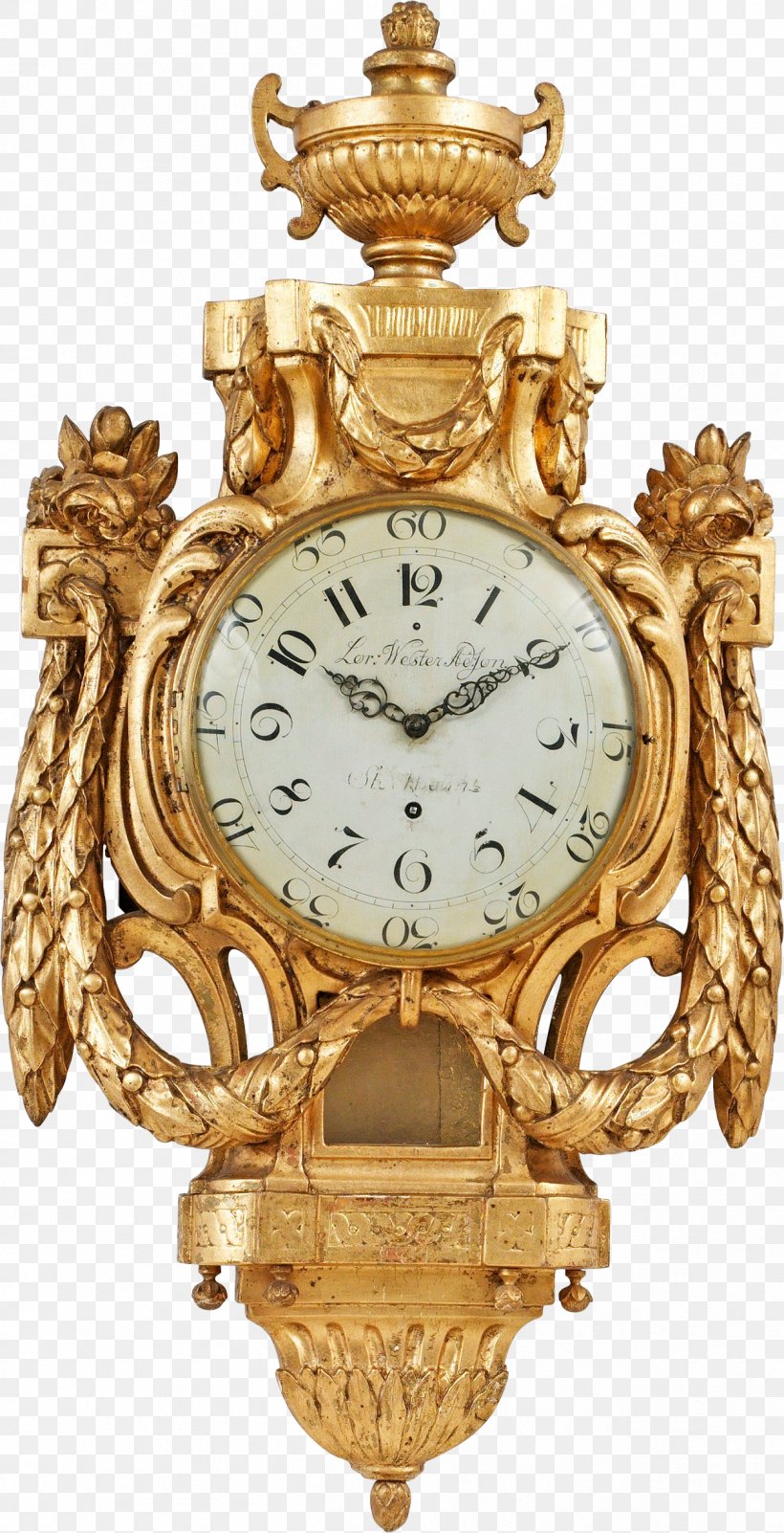Pendulum Clock Alarm Clocks Watch, PNG, 1252x2446px, Clock, Alarm Clocks, Antique, Brass, Floor Grandfather Clocks Download Free