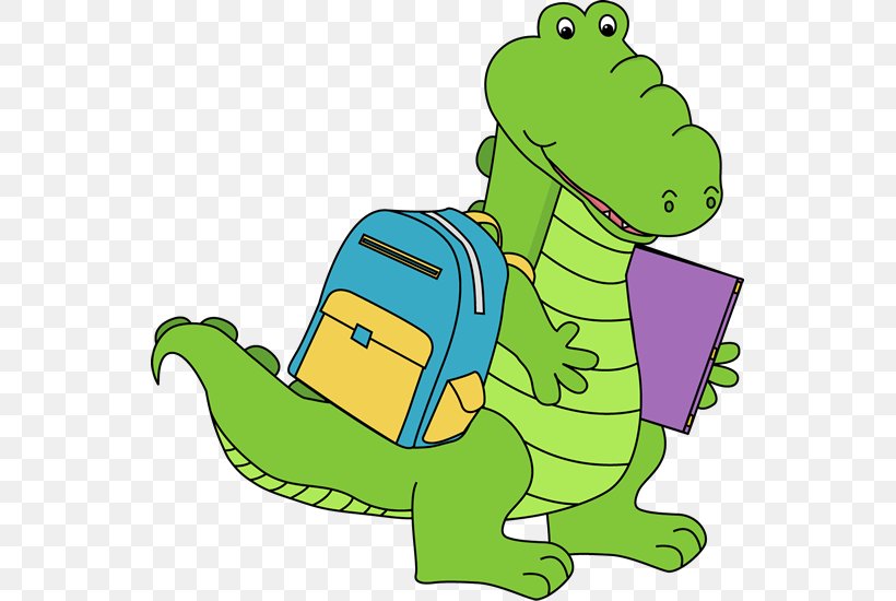 Alligator Crocodile Clip School Clip Art, PNG, 543x550px, Alligator, Area, Board Of Education, Cartoon, Classroom Download Free