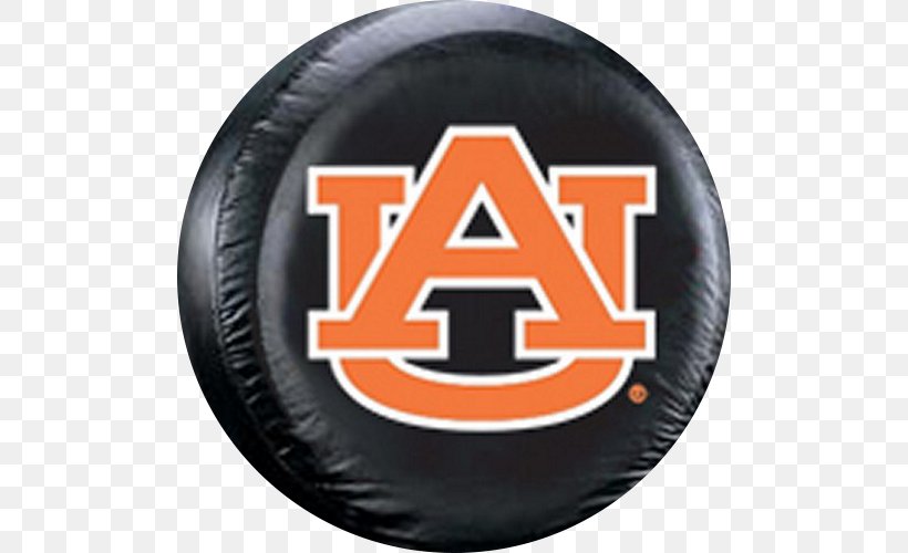 Auburn University Auburn Tigers Black Tire Cover, PNG, 500x500px, Auburn University, Auburn, Auburn Tigers, Auburn Tigers Football, Automotive Tire Download Free