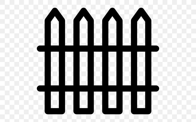 Fence, PNG, 512x512px, Garden, Area, Black And White, Brand, Fence Download Free