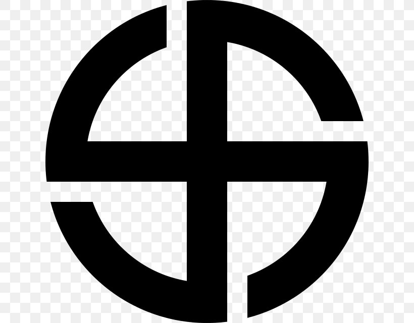 Sun Cross Christian Cross Solar Symbol, PNG, 640x640px, Sun Cross, Area, Black And White, Carolingian Cross, Christian Cross Download Free