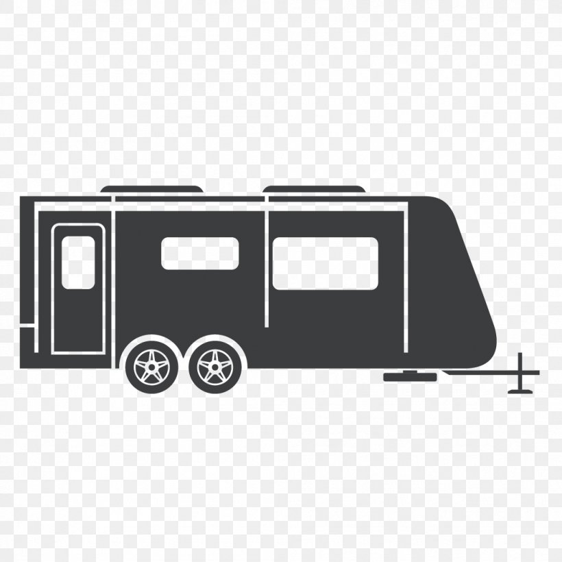 Caravan Campervans Trailer Fifth Wheel Coupling Clip Art, PNG, 1042x1042px, Caravan, Airstream, Automotive Design, Black, Brand Download Free