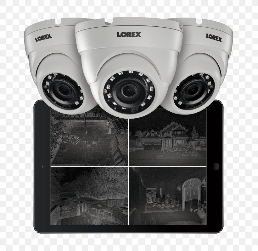 Digital Cameras Closed-circuit Television Lorex Technology Inc IP Camera Network Video Recorder, PNG, 800x800px, 2k Resolution, 4k Resolution, Digital Cameras, Camera, Camera Lens Download Free