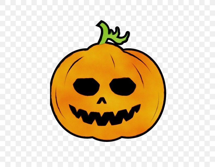 Halloween Pumpkin Cartoon, PNG, 640x640px, Watercolor, Calabaza, Candy, Candy Corn, Candy Pumpkin Download Free