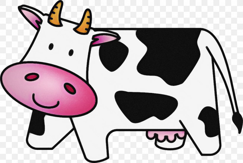 Cartoon Dairy Cow Snout Bovine Nose, PNG, 999x672px, Cartoon, Bovine, Dairy Cow, Livestock, Nose Download Free