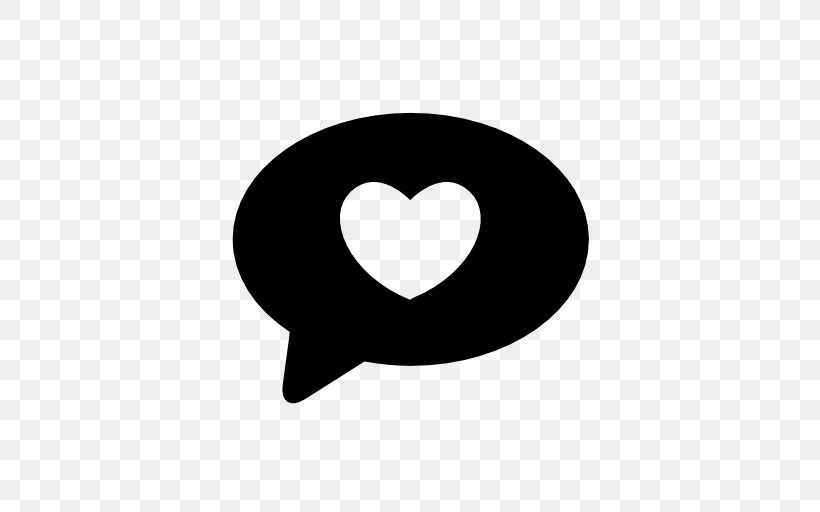Heart Symbol, PNG, 512x512px, Heart, Black And White, Computer Program, Facebook Messenger, Online Chat Download Free