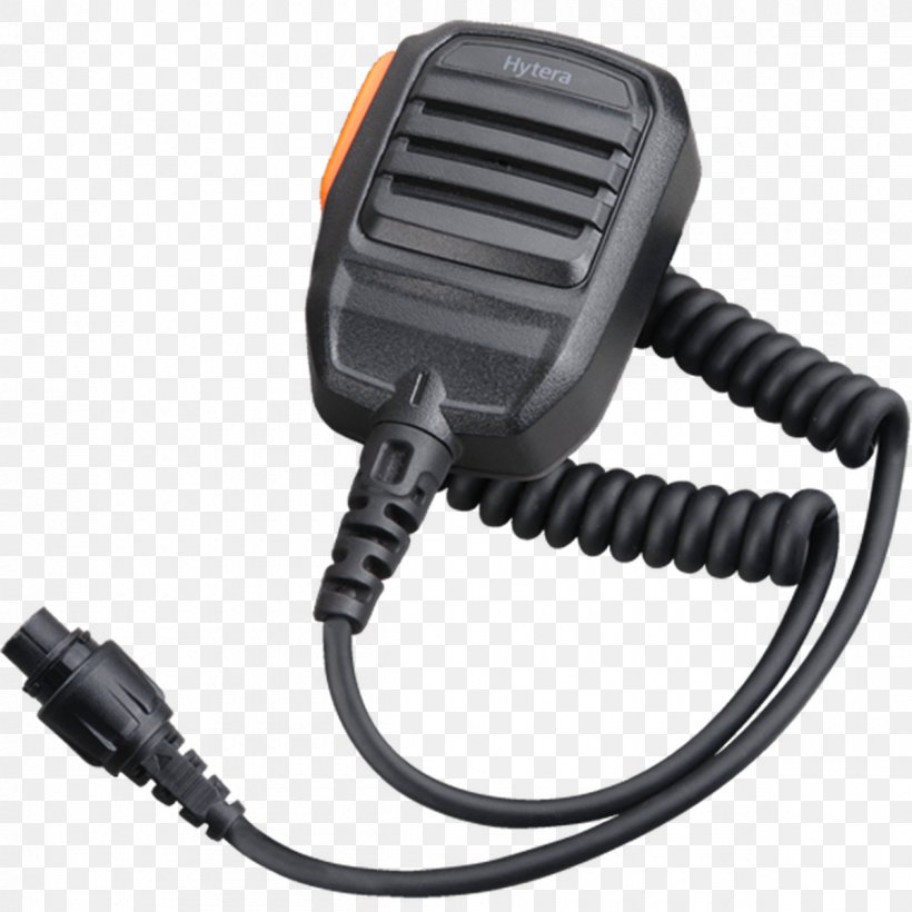 Microphone Hytera Two-way Radio Digital Mobile Radio, PNG, 1200x1200px, Microphone, Aerials, Audio, Audio Equipment, Communication Accessory Download Free