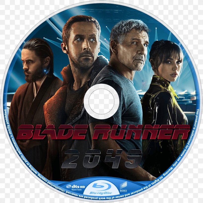 Blade Runner 2049 YouTube Blu-ray Disc Film, PNG, 1000x1000px, 2017, Blade Runner 2049, Blade Runner, Bluray Disc, Dvd Download Free