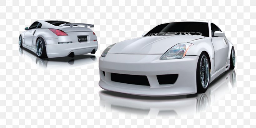 Bumper Nissan Z-car Sports Car, PNG, 860x430px, 2007 Nissan 350z, Bumper, Auto Part, Automotive Design, Automotive Exterior Download Free