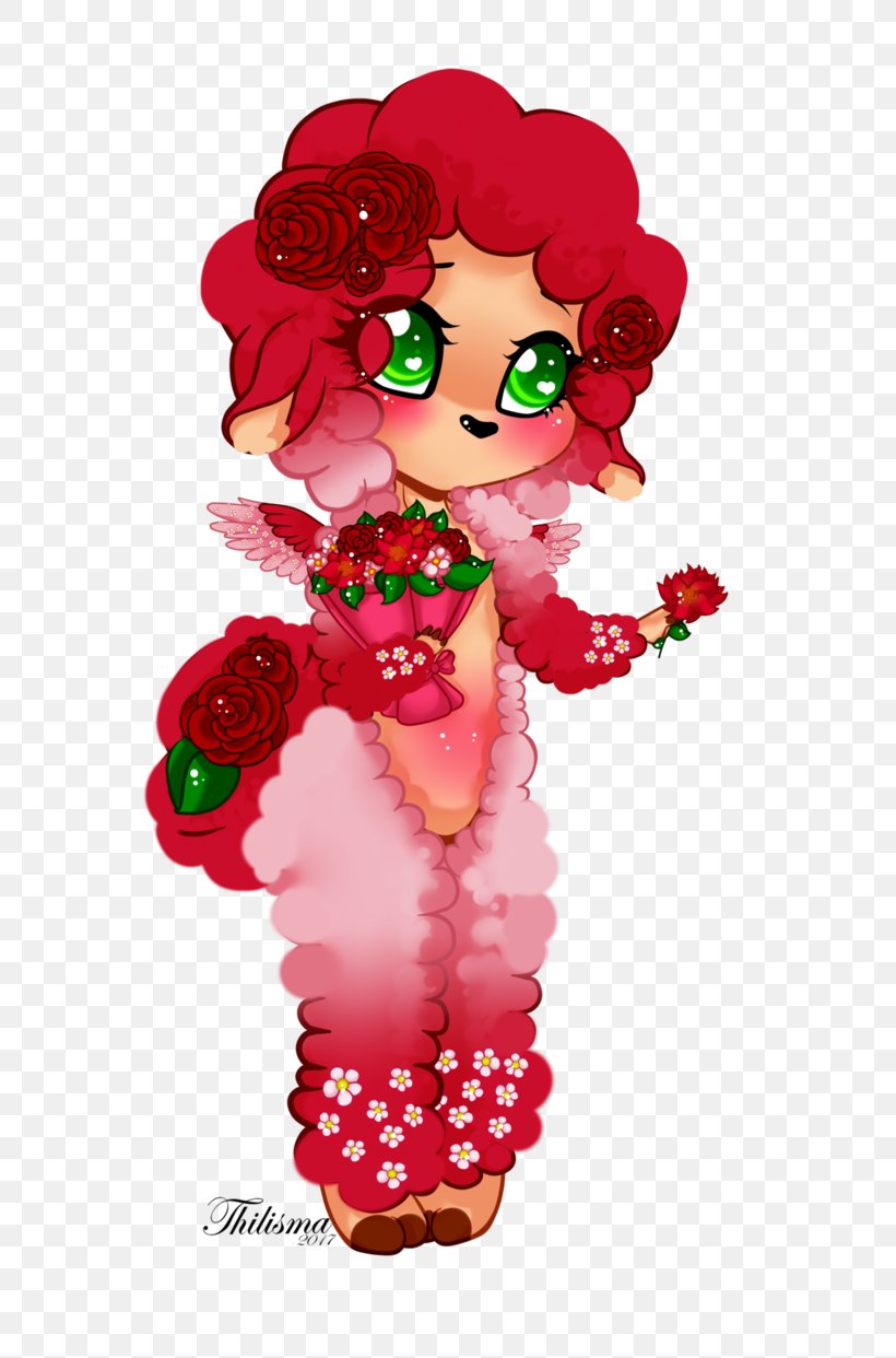 Garden Roses Floral Design, PNG, 643x1242px, Garden Roses, Art, Cartoon, Fictional Character, Floral Design Download Free