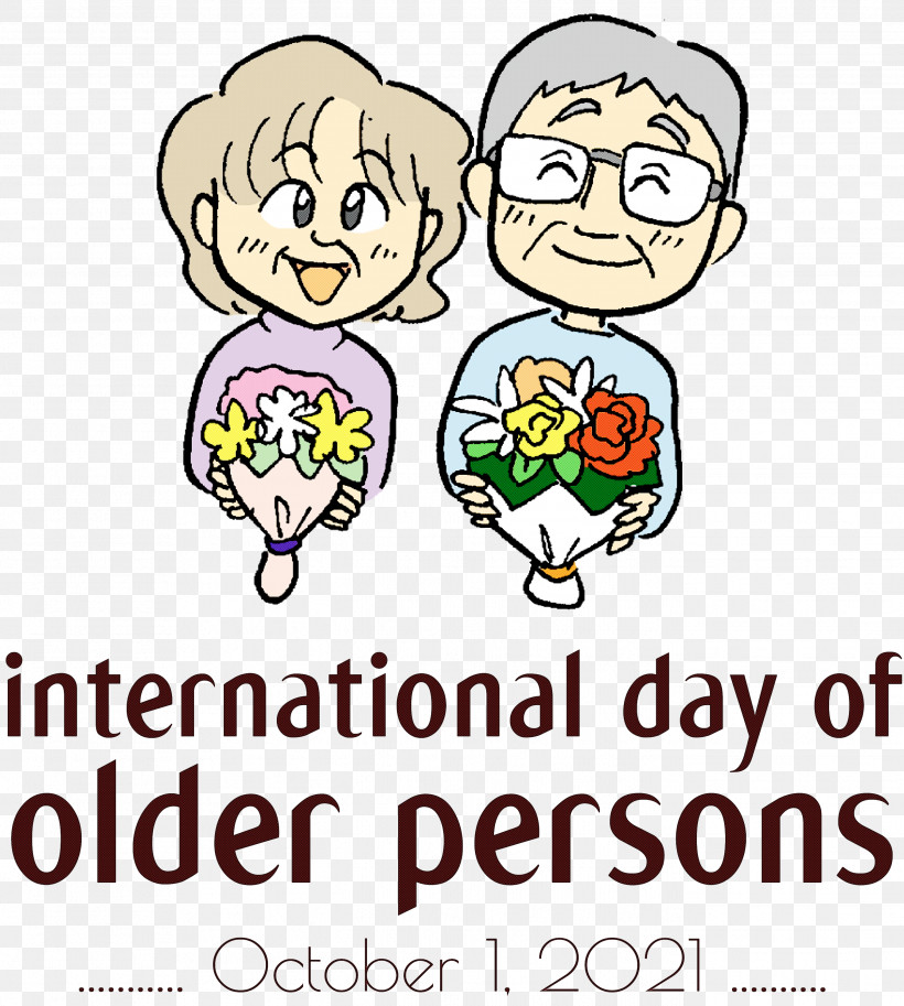 International Day For Older Persons Older Person Grandparents, PNG, 2692x3000px, International Day For Older Persons, Ageing, Behavior, Cartoon, Grandparents Download Free