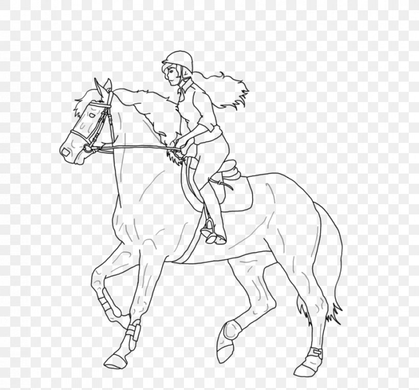 Line Art Horse Bridle Equestrian Mane, PNG, 926x863px, Line Art, Animal Figure, Arm, Art, Artwork Download Free