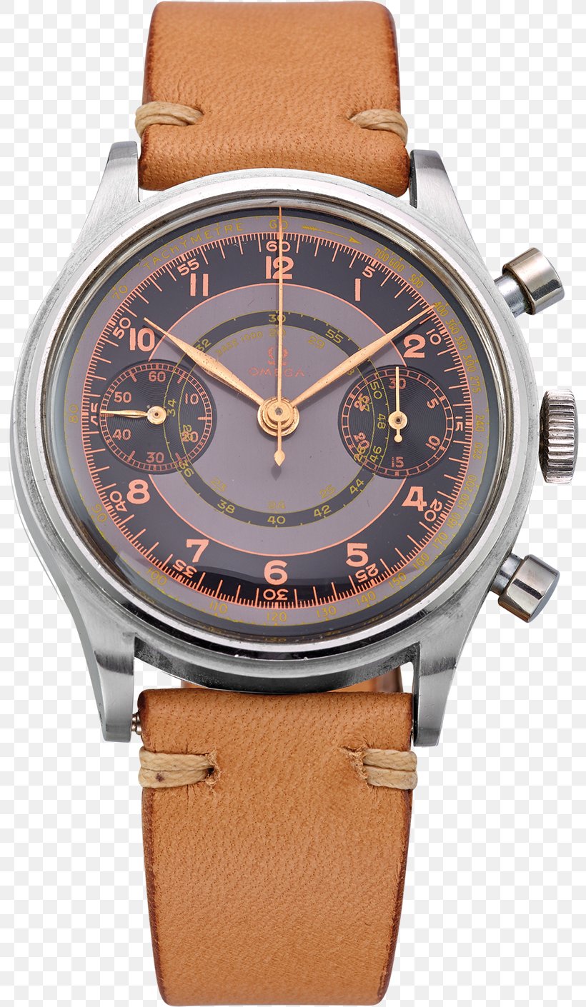 Watch Strap Chronograph Omega SA Clothing Accessories, PNG, 800x1410px, Watch, Brand, Brown, Chronograph, Clothing Accessories Download Free