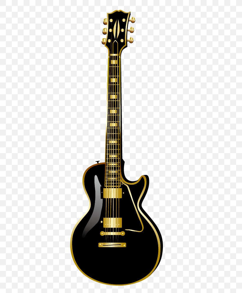 Gibson Les Paul Musical Instrument Guitar, PNG, 352x995px, Watercolor, Cartoon, Flower, Frame, Heart Download Free