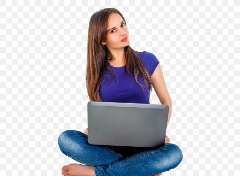 Laptop Woman Image World Wide Web, PNG, 566x600px, Laptop, Arm, Blue, Computer, Data Compression Download Free