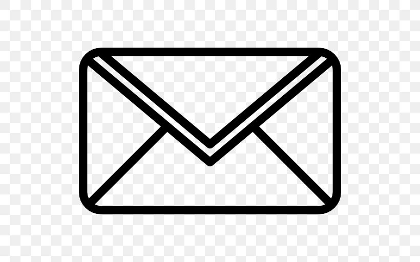 Email Symbol Icon Design, PNG, 512x512px, Mail, Area, Black, Black And White, Bounce Address Download Free